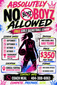 Absolutely No Boys Allowed Venues