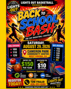Back to School Bash Teams