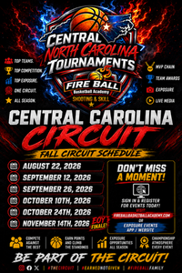 Central Carolina Circuit Series Fall  Venues