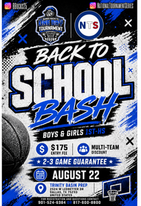 Back to School Bash Teams