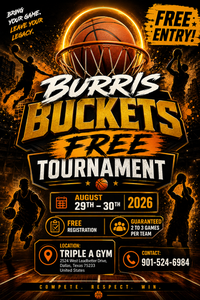Burris Buckets Free Tournament Vol.1 Venues