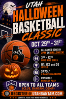 8th Annual Utah Halloween Classic (Games done by 2pm on Halloween)