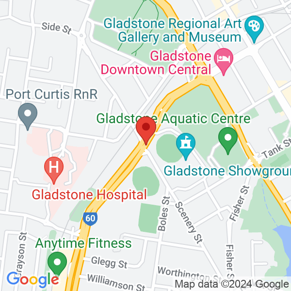 Gladstone SHS Map