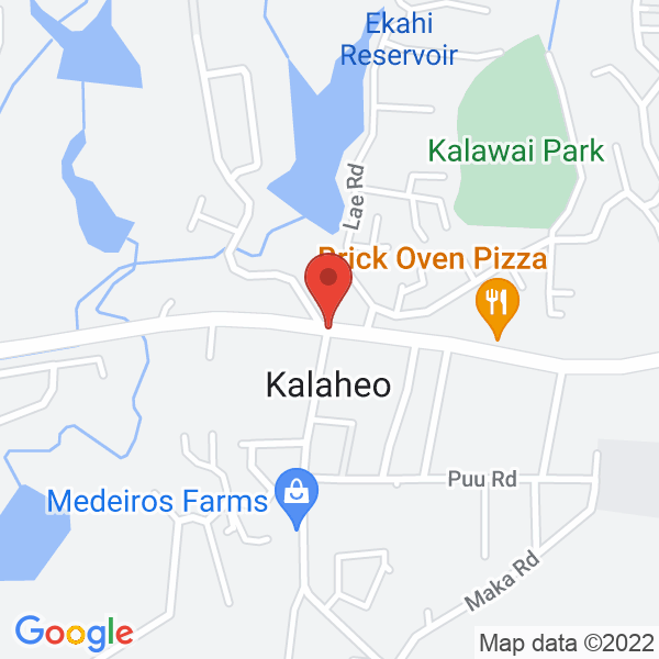 Kaua'i, Hawai'i Map