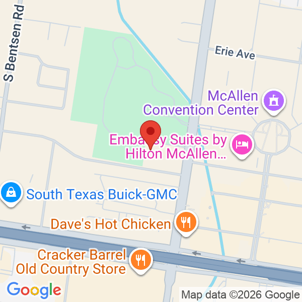McAllen Westside Park Map