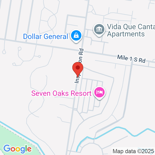 Bentsen Palm Park Map