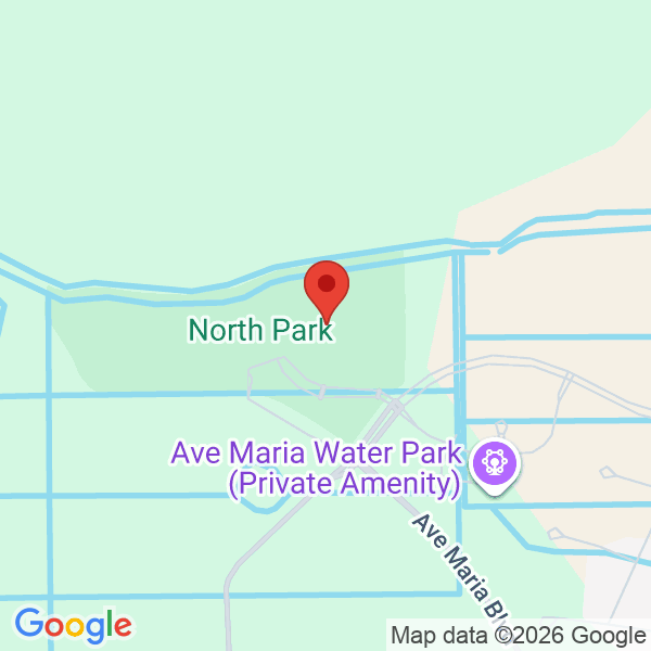 Ave Maria North Park Map