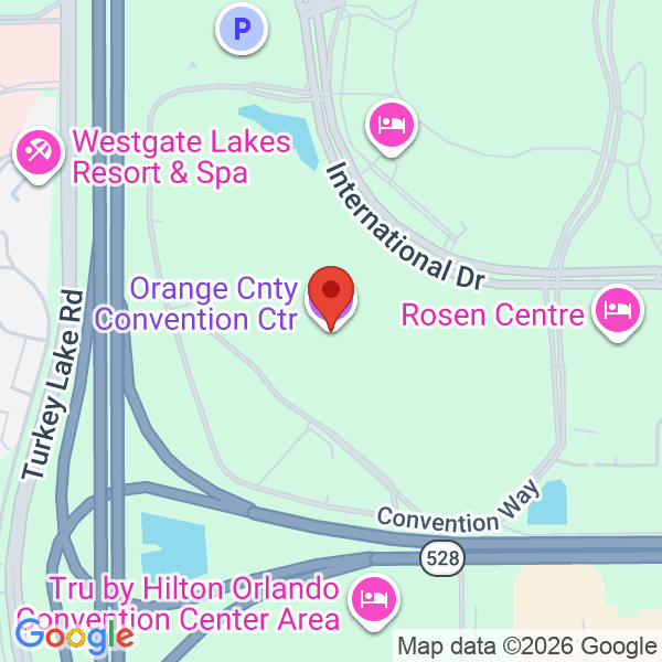 Orange County Convention Center  Map