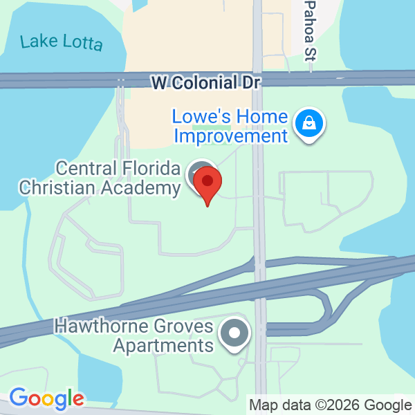 Central Florida Christian Academy  Map