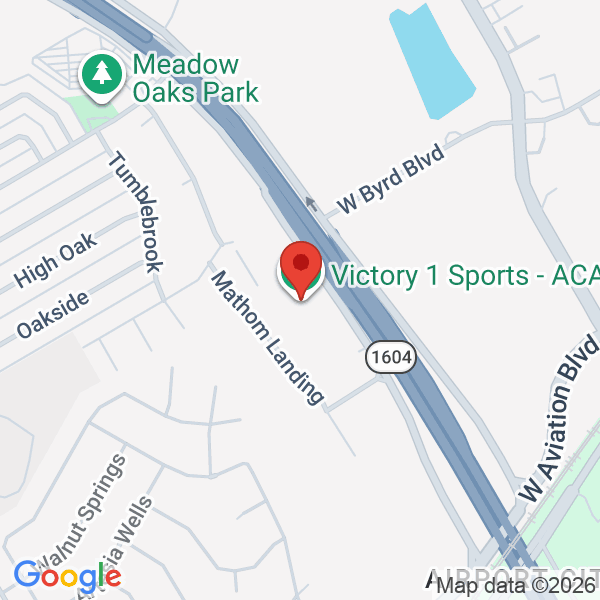 Alamo City All-Stars Sportsplex Map