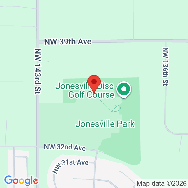 Jonesville Park Soccer Complex Map