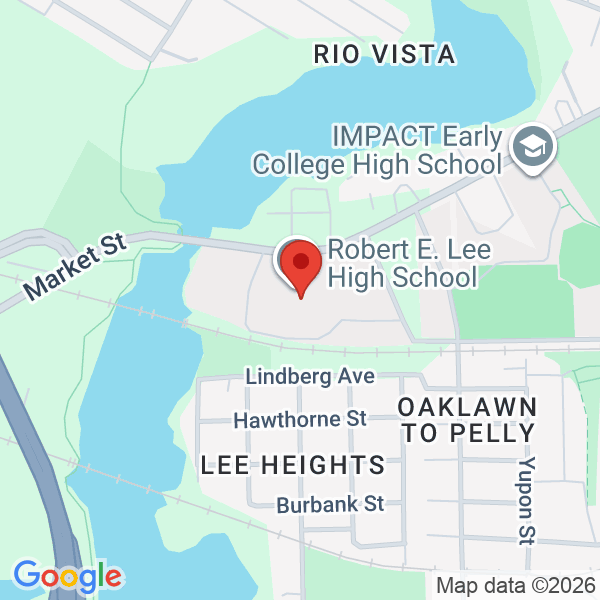 Baytown Lee High School Map