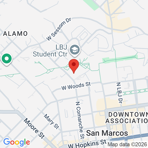 Texas State University Map