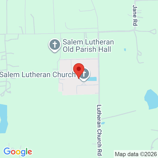 Salem Lutheran Church Map