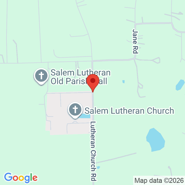 Salem Lutheran Church Map