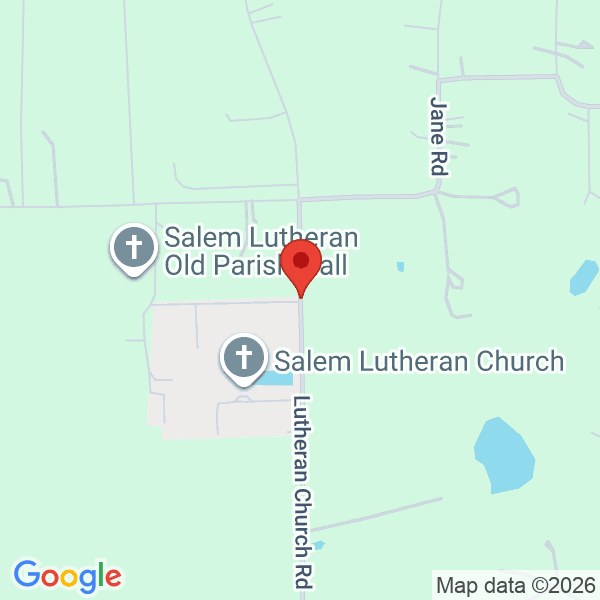 Salem Lutheran Church Map