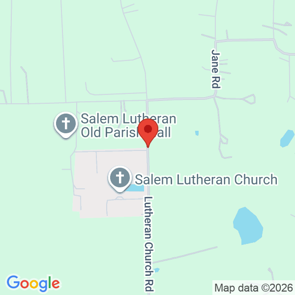 Salem Lutheran Church Map