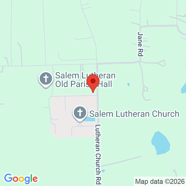 Salem Lutheran Church Map