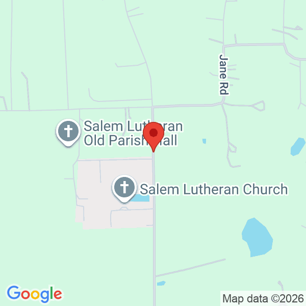Salem Lutheran Church Map