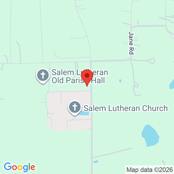 Salem Lutheran Church Map