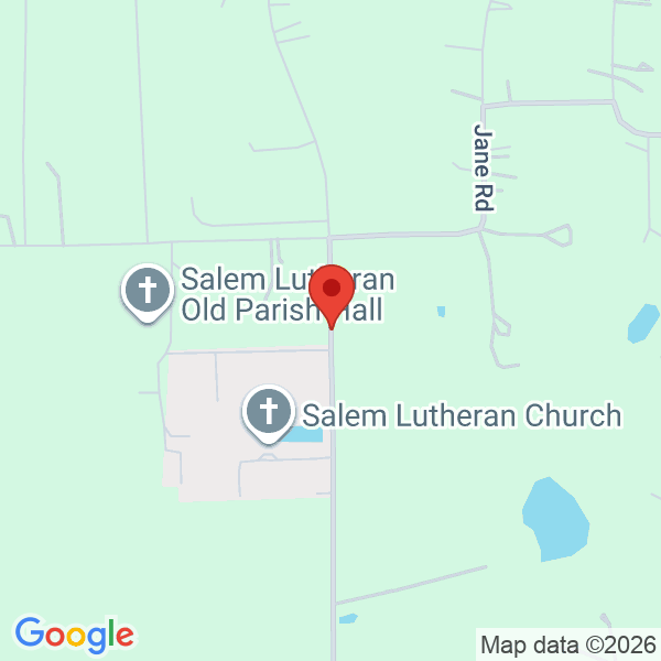 Salem Lutheran Church Map