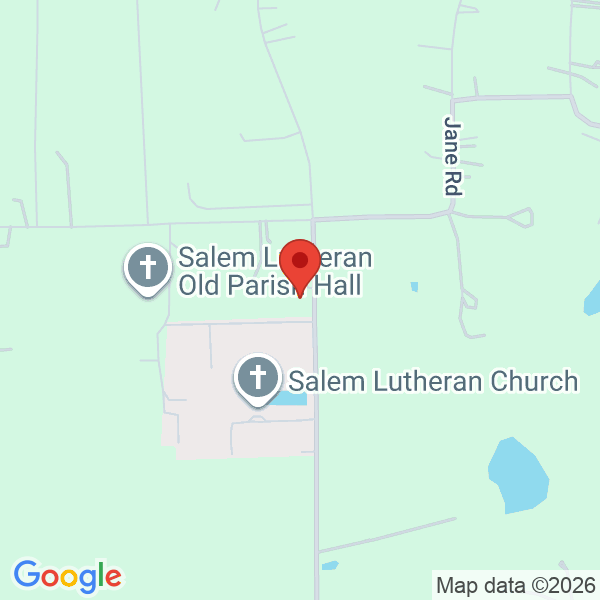 Salem Lutheran Church Map
