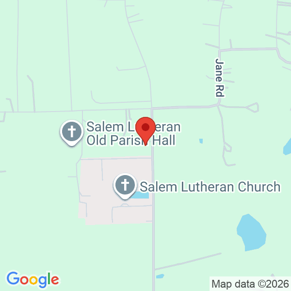 Salem Lutheran Church Map
