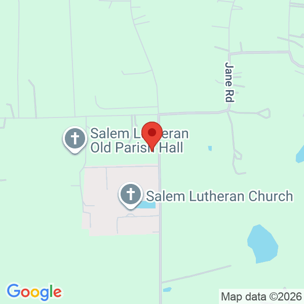 Salem Lutheran Church Map