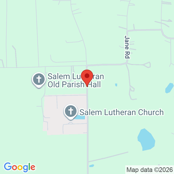 Salem Lutheran Church Map