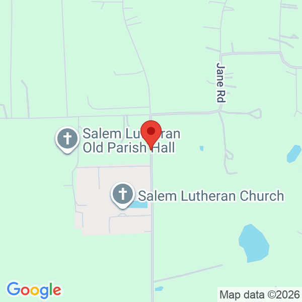 Salem Lutheran Church Map