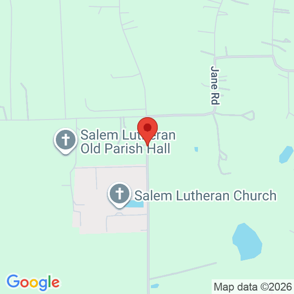 Salem Lutheran Church Map
