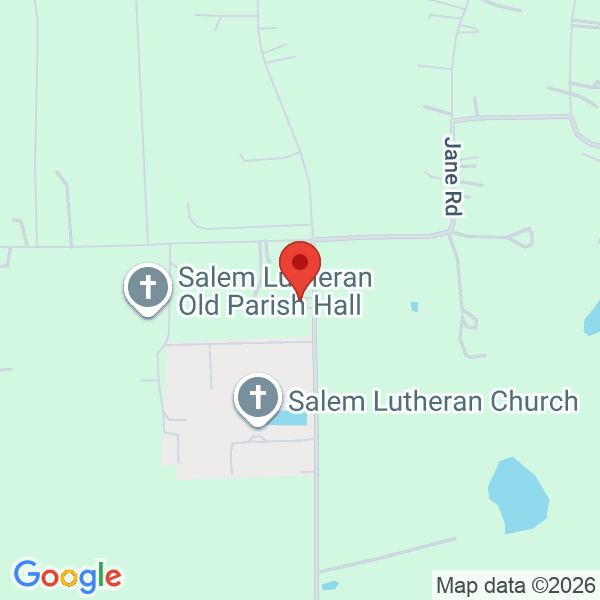 Salem Lutheran Church Map