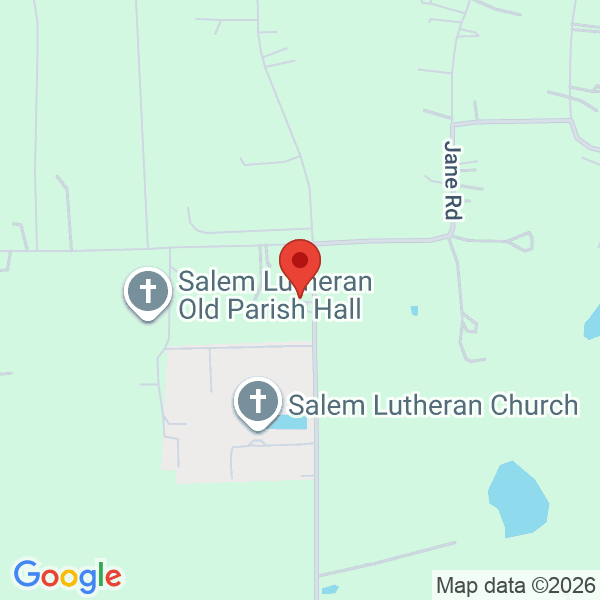 Salem Lutheran Church Map