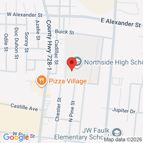 Northside High School Map