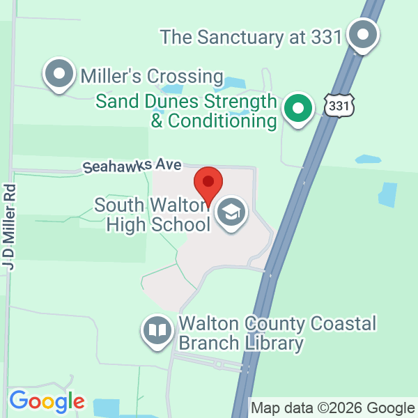 South Walton High School Map