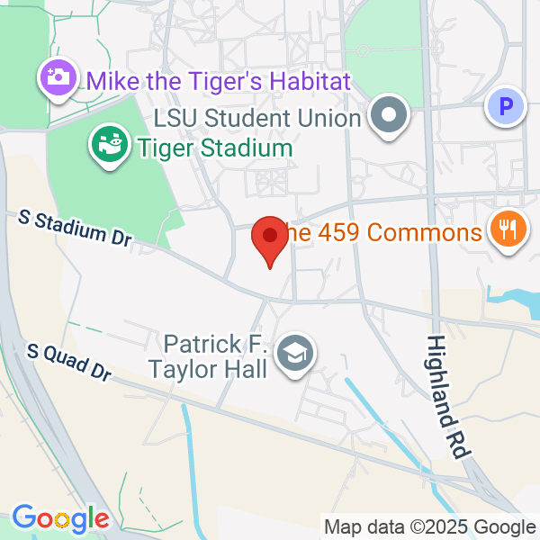 Multiple Gyms Across Baton Rouge Map