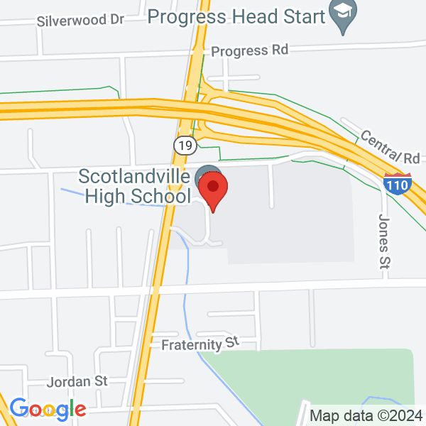 Scotlandville High School Map