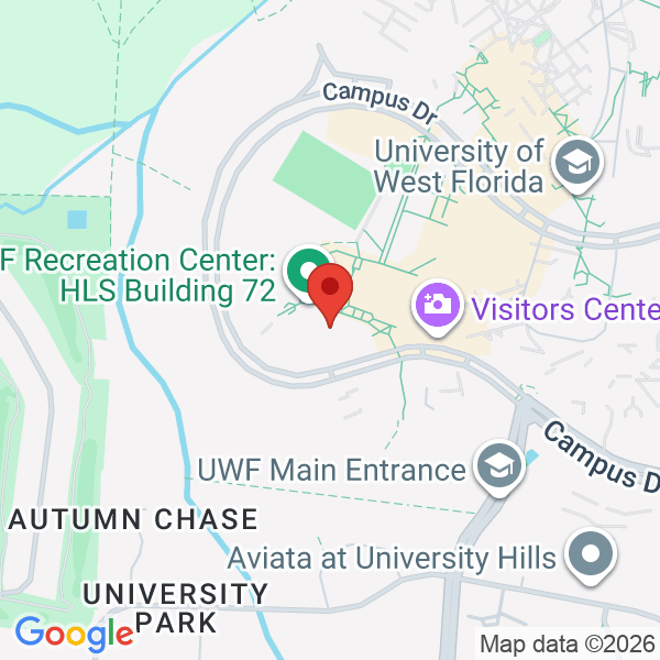 University of West Florida HLS Map