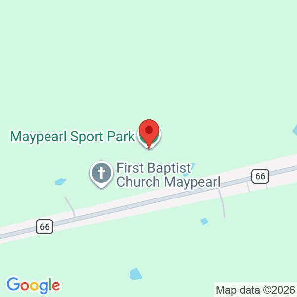 Maypearl Sports Park Map