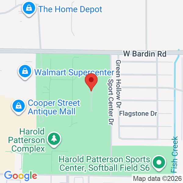 Harold Patterson Sports Complex Map