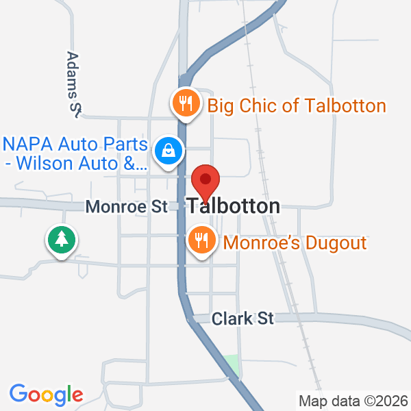 Talbot County Recreational Center Map