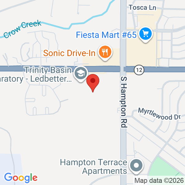 Trinity Basin Prep Map