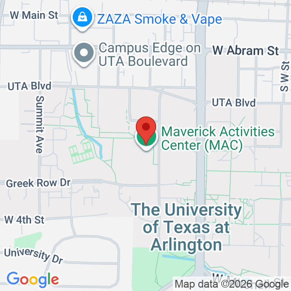 Maverick Activites Center Map