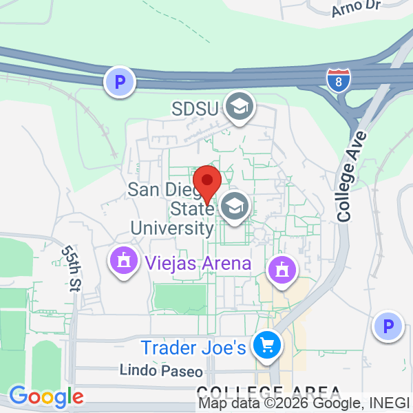 Fowler Park @ University of San Diego Map