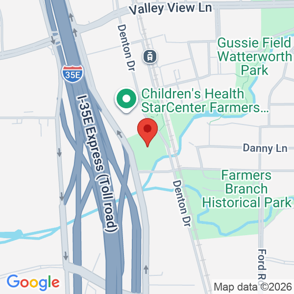 StarCenter Farmers Branch Map