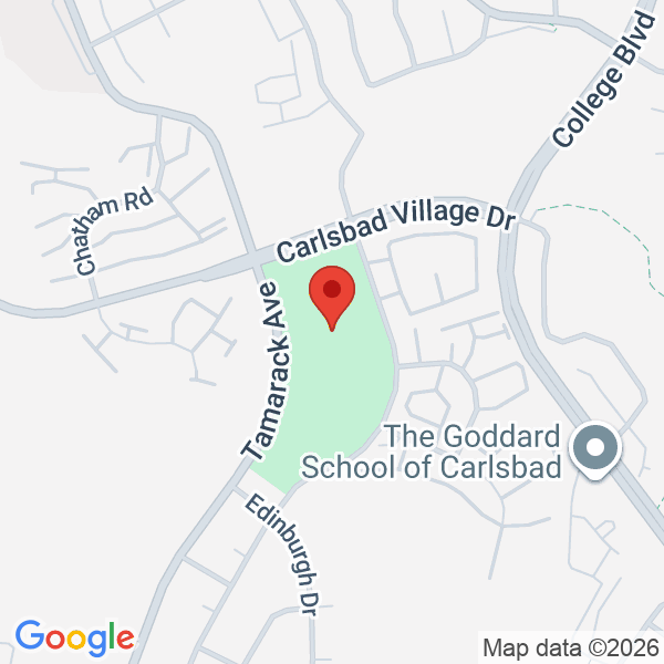 Calavera Hills Community & Park Center Map