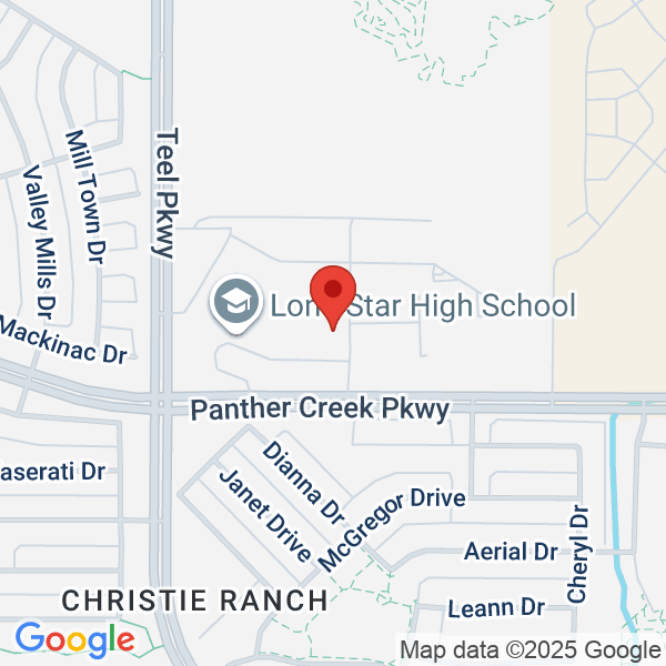 Lone Star High School Map