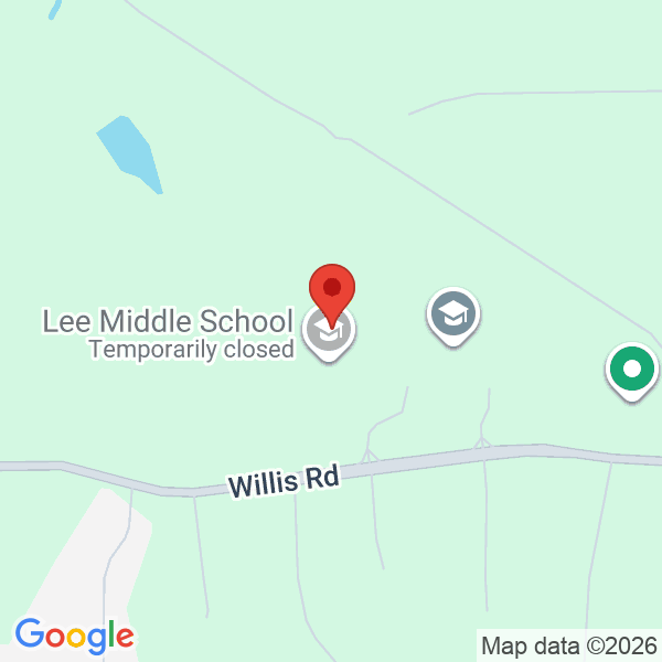 Lee Middle School Map