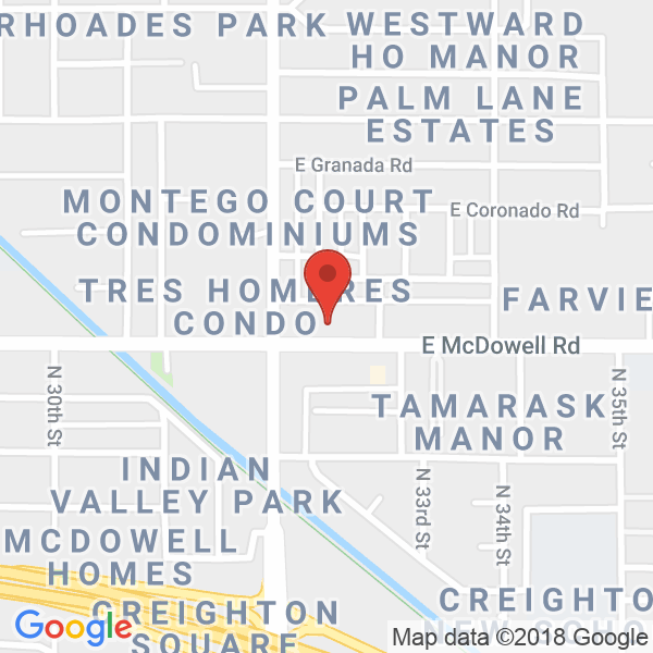 Papago Park Map