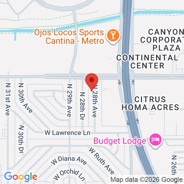 Phoenix/Peoria  Map